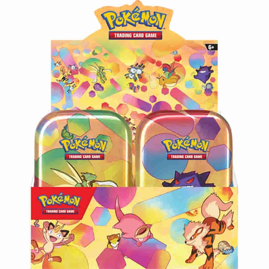 Pokémon TCG –  151 Mini Tin Display FR (10 Mini Tins scellés)