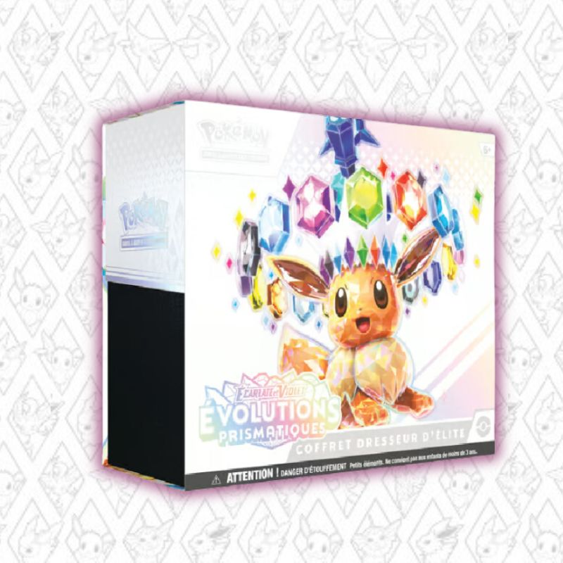 ETB EV8.5 Évolutions Prismatiques – Coffret Dresseur d’Élite