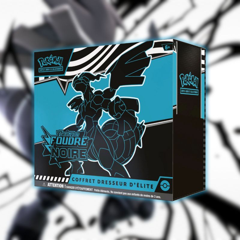 Pokémon JCC – Coffret Dresseur d’Élite Foudre Noire ( EV10.5 )